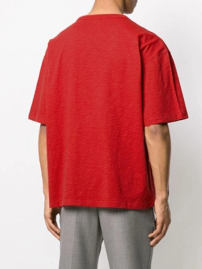YMC 基本款T恤 - 红色