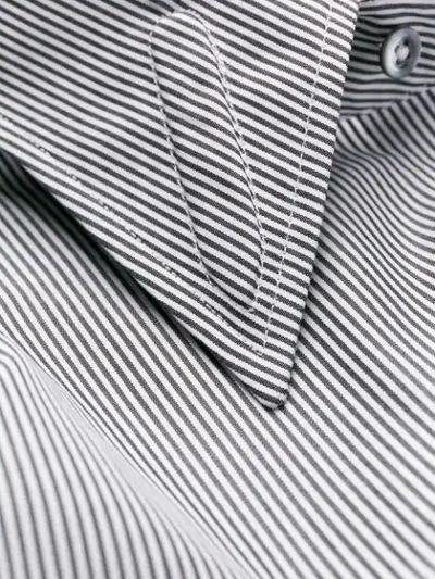 Shop Maison Margiela Micro-check Shirt In Grey