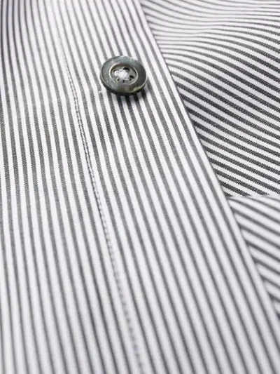 Shop Maison Margiela Micro-check Shirt In Grey