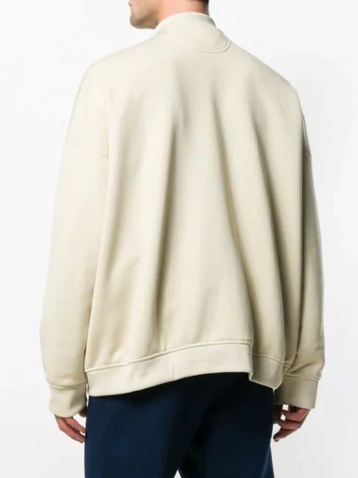 Shop Y/project Y / Project Oversized Layered Sweatshirt - Neutrals