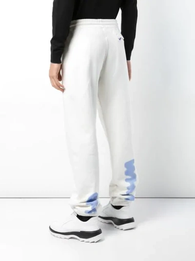 Shop Off-white Squiggle Print Track Pants