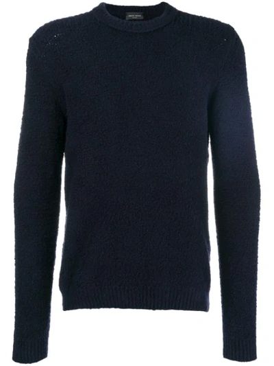 Shop Roberto Collina Crewneck Sweater - Blue