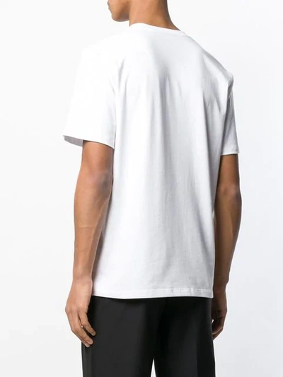 Shop Raf Simons Photo Print T-shirt In White