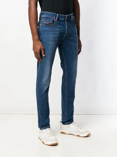 Shop Diesel Slim Fit Jeans In Blue