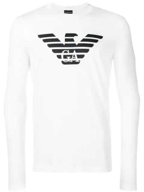 white armani jumper