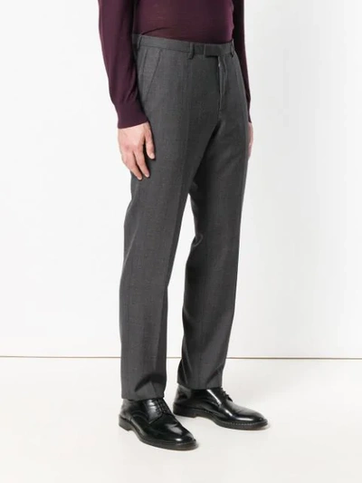 Shop Hugo Boss Classic Tailored Trousers In Grey