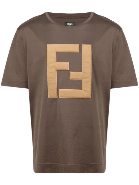 fendi t shirt brown