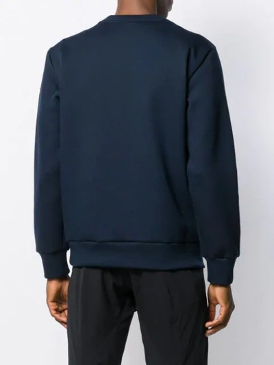 Shop Fendi Sweatshirt Mit "bag Bugs"-design - Blau In Blue