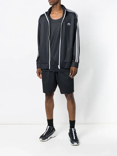 Shop Adidas Originals By Alexander Wang Track Shorts In Black