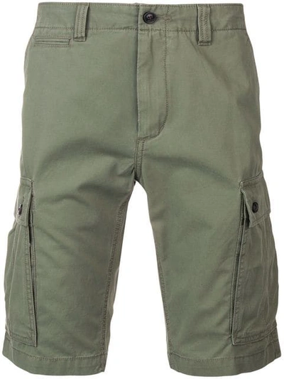 Shop Tommy Hilfiger Lightweight Cargo Shorts In Green