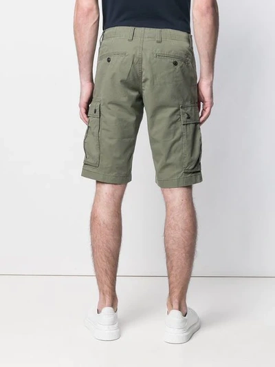 Shop Tommy Hilfiger Lightweight Cargo Shorts In Green