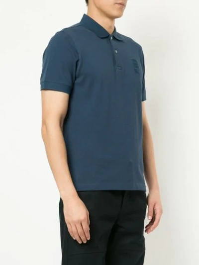 Shop Kent & Curwen Classic Polo Shirt In Blue