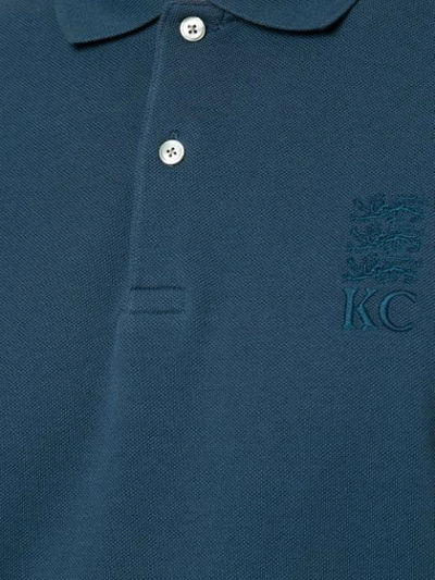 Shop Kent & Curwen Classic Polo Shirt In Blue