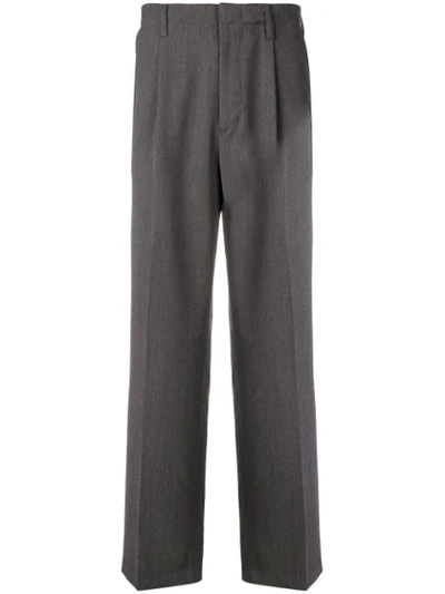 Shop Our Legacy Straight Leg Trousers In Grey
