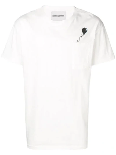 Shop Henrik Vibskov Balloon Print T-shirt - White