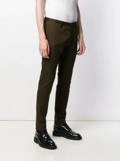 Shop Dsquared2 Skinny-fit Tailored Trousers In Green