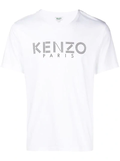 Shop Kenzo Logo T In White