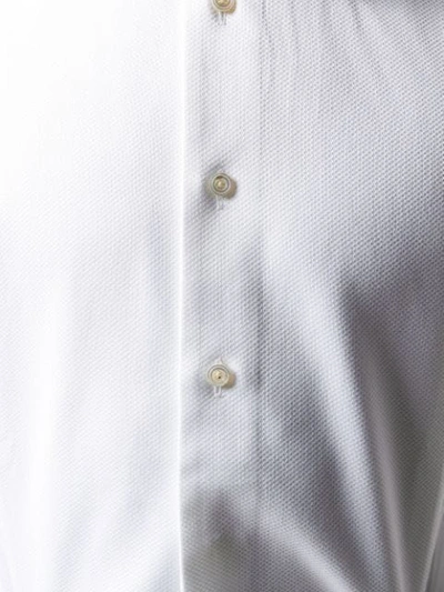 Shop Tom Ford Classic Long-sleeved Shirt In White