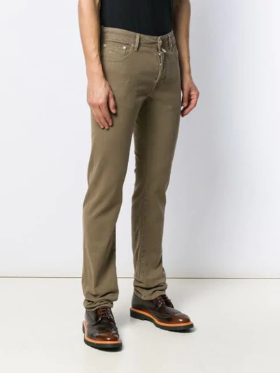 Shop Jacob Cohen Slim-fit Jeans In Brown