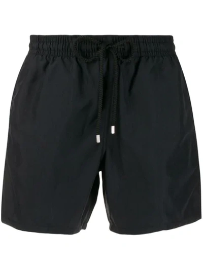 Shop Vilebrequin Mid-rise Swim Shorts - Black