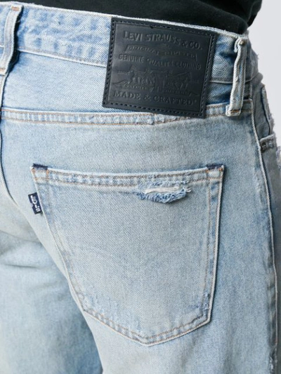 Shop Levi's Draft Taper Jeans In Blue
