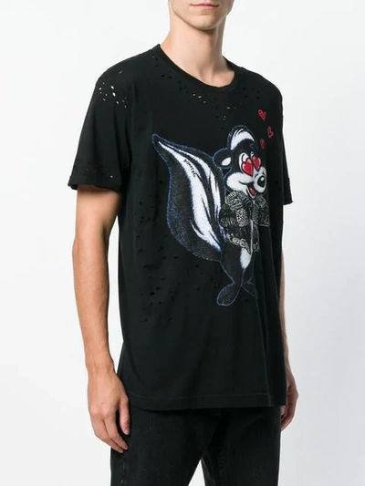 Shop Domrebel Weasel T-shirt In Black