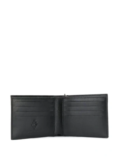 Shop Marcelo Burlon County Of Milan Angel Print Billfold Wallet In Black