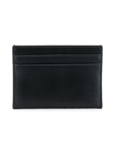 Shop Kenzo Square Logo Cardholder In Black