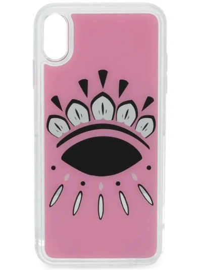 KENZO EYE I-PHONE XS MAX CASE - 粉色