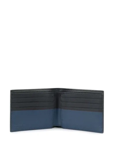 Shop Ferragamo Gancini Wallet In Blue
