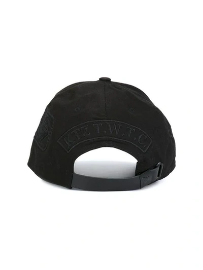 Shop Ktz Embroidered Baseball Cap In Black