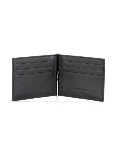 Shop Saint Laurent Bill Clip Wallet In Black