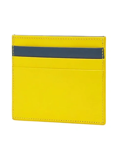 Shop Fendi Bag Bugs Contrast Cardholder - Blue