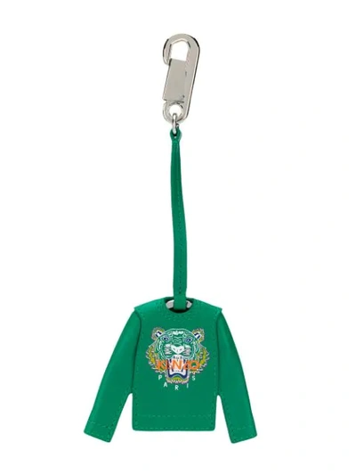 Shop Kenzo Sweatshirt Keychain In Green