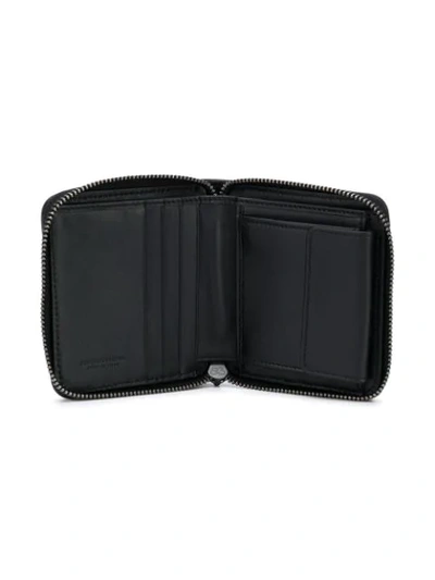 Intrecciato zip wallet