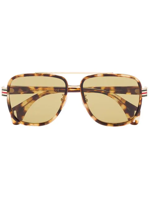 yellow tortoise sunglasses