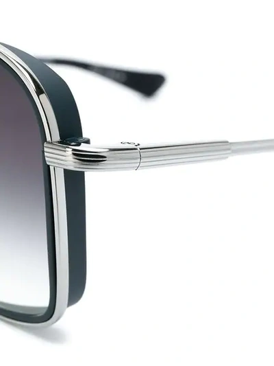 Shop Dita Eyewear Initiator Sunglasses In Black