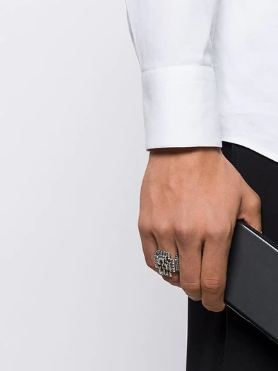 Natural Instinct Roots Of The Cross Ring In Silver