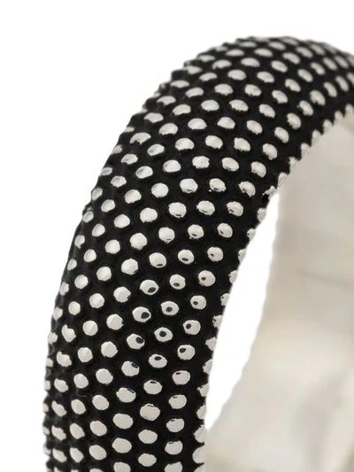 Andrea D'amico Thick Embossed Ring In Silver