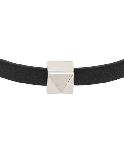 VALENTINO VALENTINO GARAVANI ROCKSTUD BRACELET - 黑色