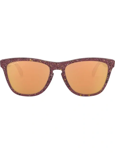Shop Oakley Frogskins Mix Sunglasses In Orange