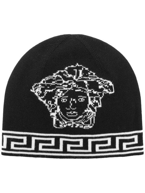 versace collection beanie