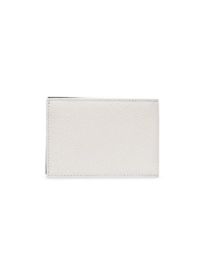 Shop Thom Browne Paper Label Billfold Wallet In 001 Black