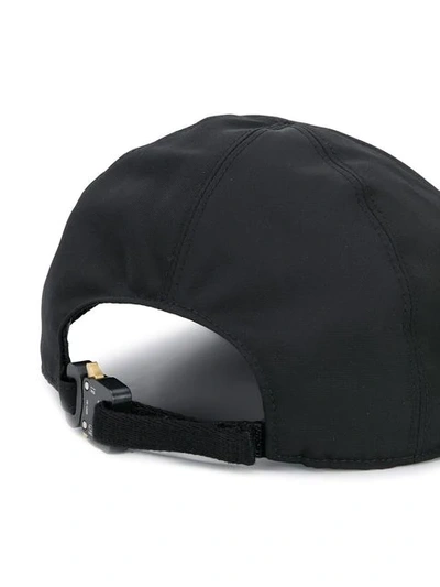 1017 ALYX 9SM PLAIN BASEBALL CAP - 黑色
