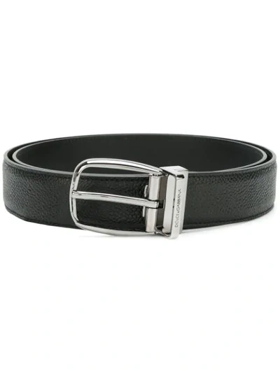 Shop Dolce & Gabbana Classic Belt - Black