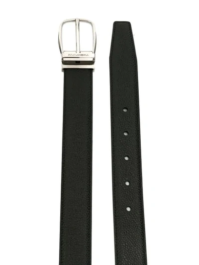 Shop Dolce & Gabbana Classic Belt - Black
