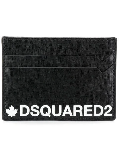 Shop Dsquared2 Logo Cardholder In Black