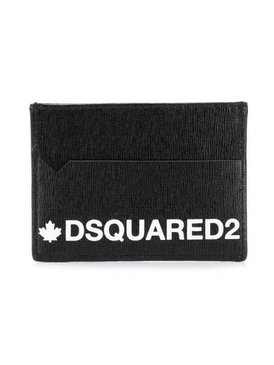Shop Dsquared2 Logo Cardholder In Black