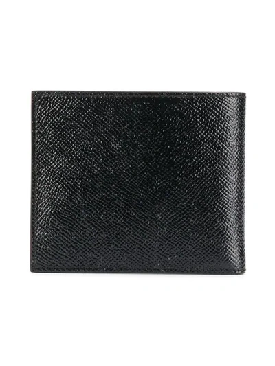 Shop Dolce & Gabbana Logo Tape Bifold Wallet - Black