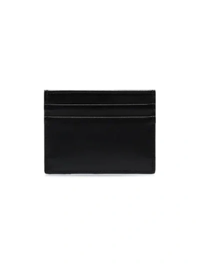 Shop Dolce & Gabbana Black Logo Leather Cardholder